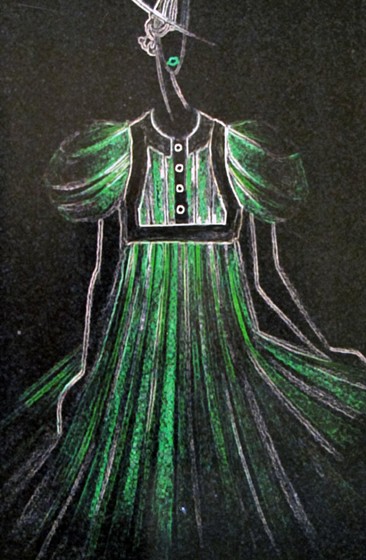 Fashion design: Fashion sketches
