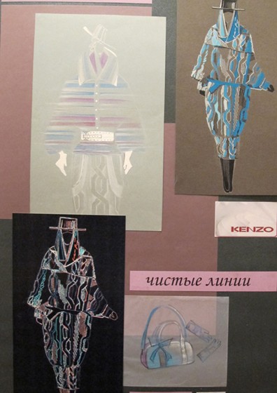 Fashion design: Fashion sketches