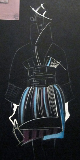 Fashion design: Fashion sketches