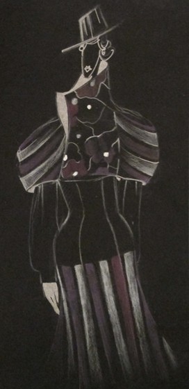 Fashion design: Fashion sketches