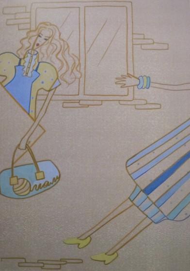 Fashion design: Fashion sketches