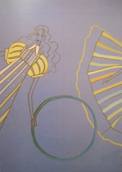 Fashion design: Fashion sketches